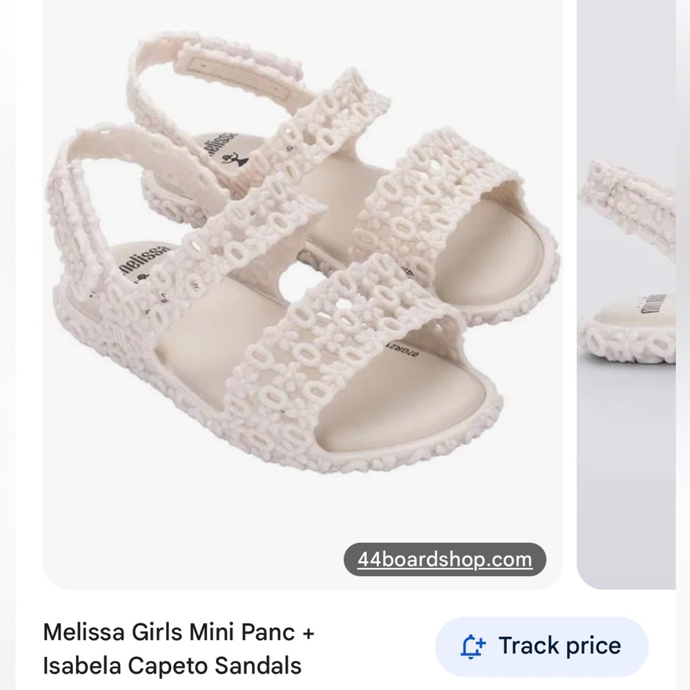 Mini Melissa Isabela Capeto size 7 sandals 🤍